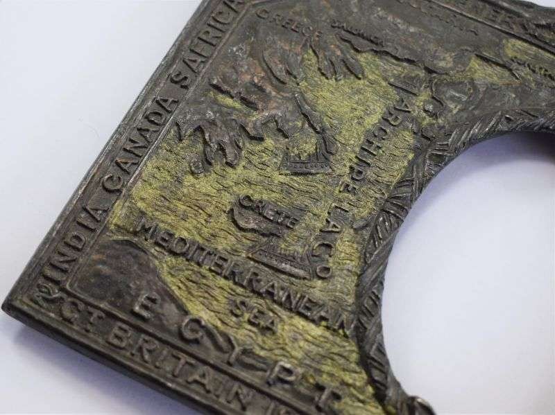 75) Excellent Original WW1 Cast Metal Photo Frame The Eastern Front — image 5