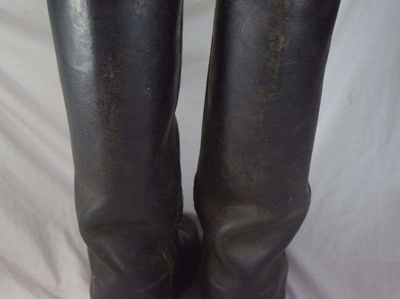 Very Early 19th Century German or French Military Cavalry Boots — image 12