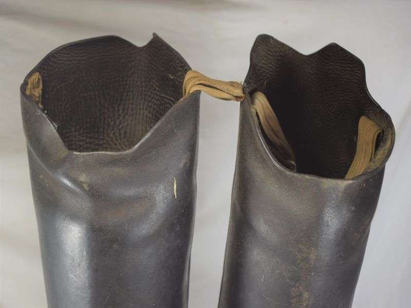 Very Early 19th Century German or French Military Cavalry Boots — image 13