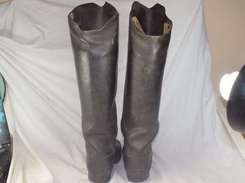 Very Early 19th Century German or French Military Cavalry Boots — image 14