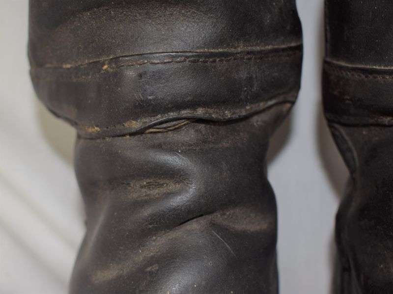 Very Early 19th Century German or French Military Cavalry Boots — image 19