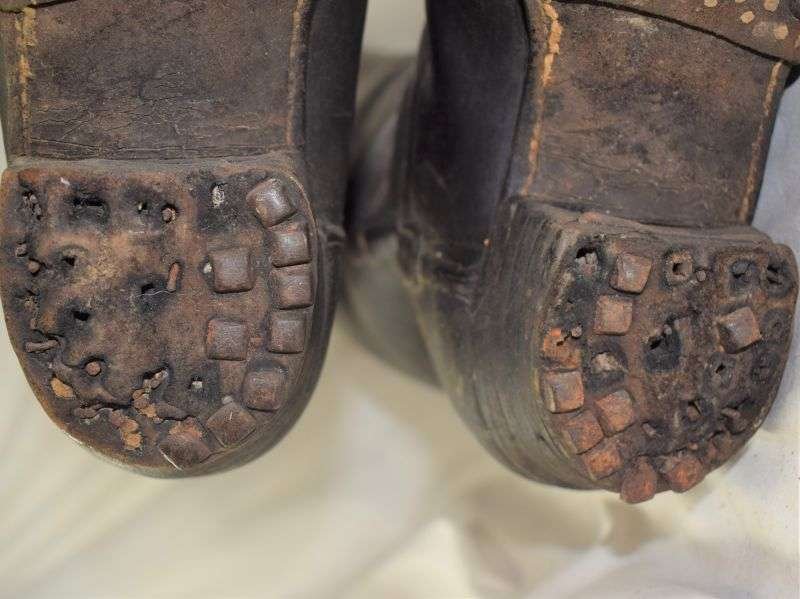 Very Early 19th Century German or French Military Cavalry Boots — image 5