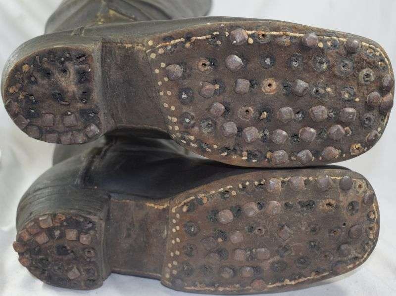 Very Early 19th Century German or French Military Cavalry Boots — image 8