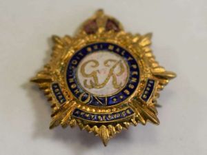 82) WW2 Royal Army Service Corps Sweetheart Brooch.