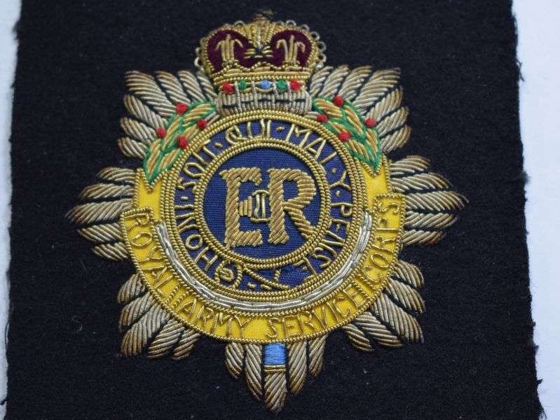 62) Post WW2 Royal Army Service Corps Blazer Badge — image 3