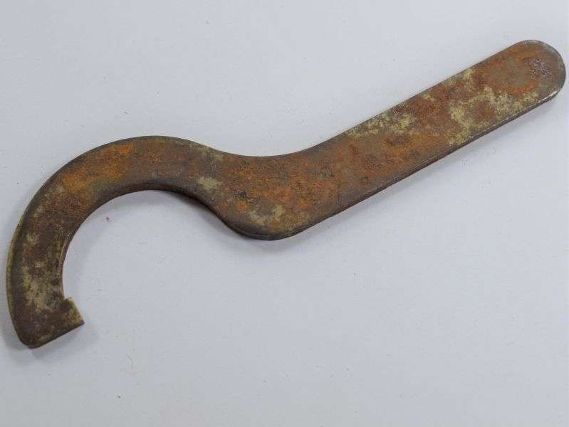 43) WW2 British Military Motorcycle Bicycle C Spanner RAF Marked 10H/4331 — image 2