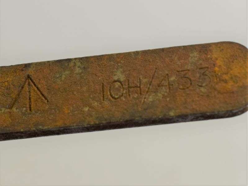 43) WW2 British Military Motorcycle Bicycle C Spanner RAF Marked 10H/4331 — image 3