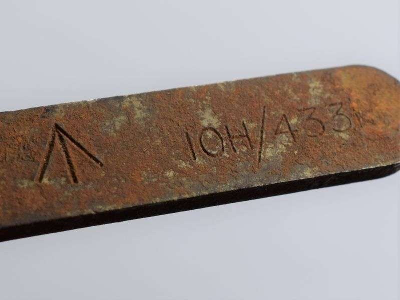 43) WW2 British Military Motorcycle Bicycle C Spanner RAF Marked 10H/4331 — image 4