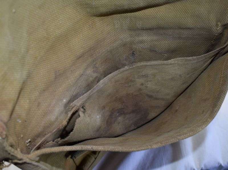 4) Original WW1 1908 Pattern Webbing Haversack — image 7