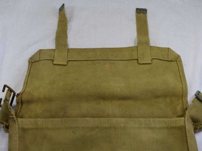 4) Original WW1 1908 Pattern Webbing Haversack — image 9