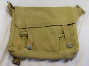 4) Original WW1 1908 Pattern Webbing Haversack
