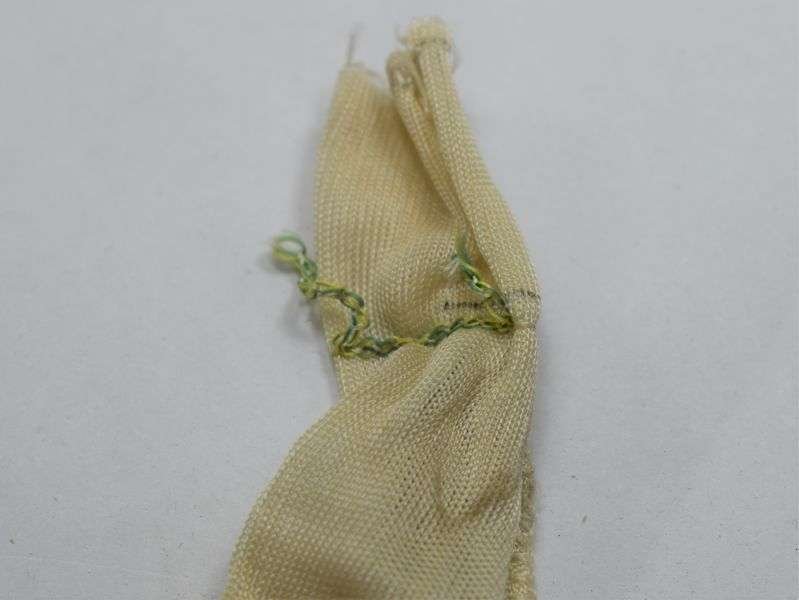 Original WW2 German 2cm Flack Gun Charge Bag Dated 1945 — image 4