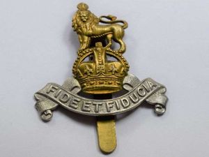 AAW) Good Original WW2 British Army Pay Corps Bi Metal …