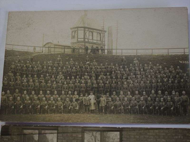 E) Nice Original WW1 German Army Group Photograph Pair — image 6