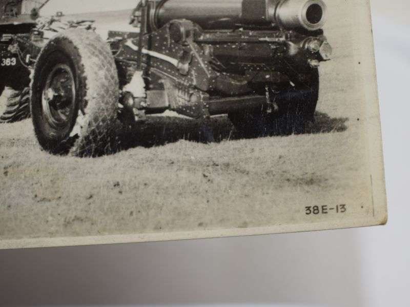 42 Original WW2 Photograph 6inch Howitzer & Gun Tractor — image 3
