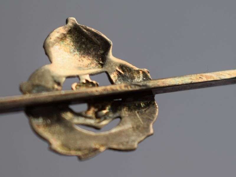 28) Lovely Original WW1 WW2 Royal Navy Sweetheart Brooch in Sterling Silver — image 3