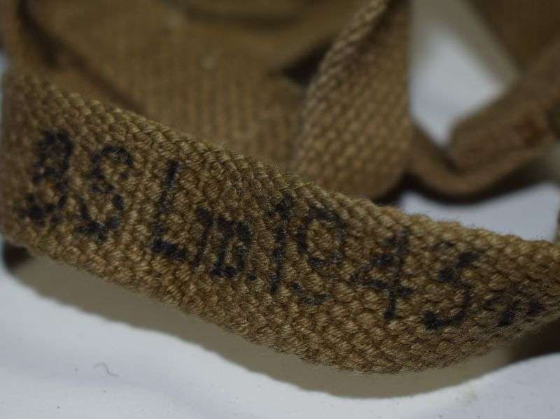 Mint British Home Guard & Woman's Issue Water Bottle Carrier BS Ltd 1943 — image 6