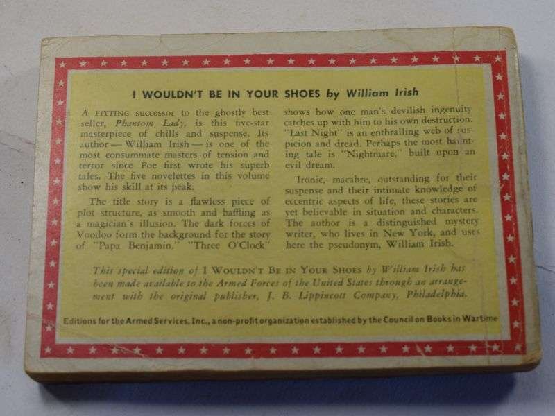 77 Original WW2 US Military Forces Issue Book I Wouldn't Be In Your Shoes Dated 1943 — image 2