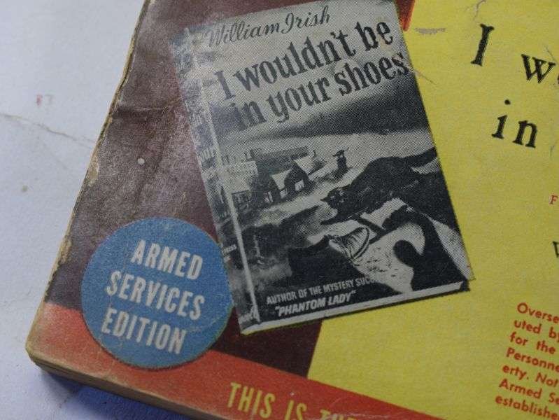 77 Original WW2 US Military Forces Issue Book I Wouldn't Be In Your Shoes Dated 1943 — image 5