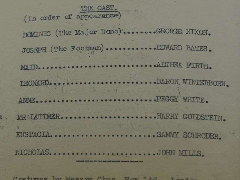 80 Original RAF Pucklechurch Comedy Play Program The Dover Road — image 5