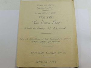 80 Original RAF Pucklechurch Comedy Play Program The Dover Road