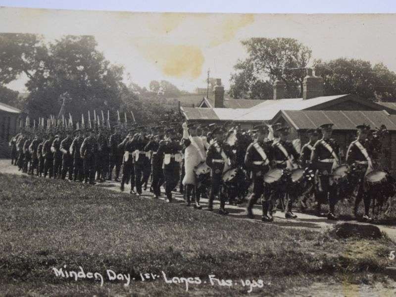 77 Original Photograph Minden Day 1st Lancashire Fusiliers 1935 — image 4