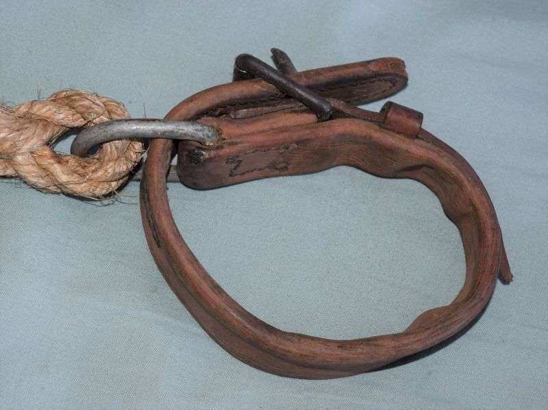 88) Excellent Original WW2 British Cavalry Horse Hobble Dated 1944 — image 2