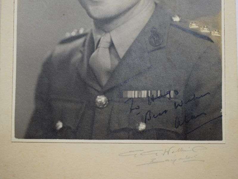 40 Original WW2 Portrait Photograph Royal Signals Officer — image 3