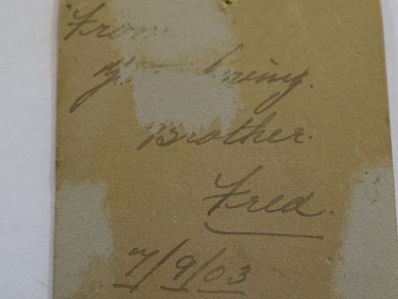 41 Original Small Photograph of Soldier, Taken Bloemfontein South Africa 1903 — image 2