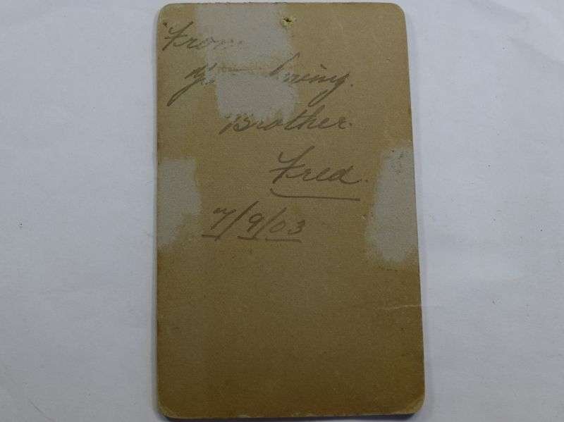 41 Original Small Photograph of Soldier, Taken Bloemfontein South Africa 1903 — image 3