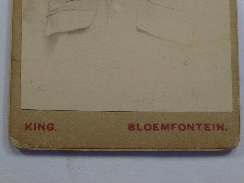 41 Original Small Photograph of Soldier, Taken Bloemfontein South Africa 1903 — image 4