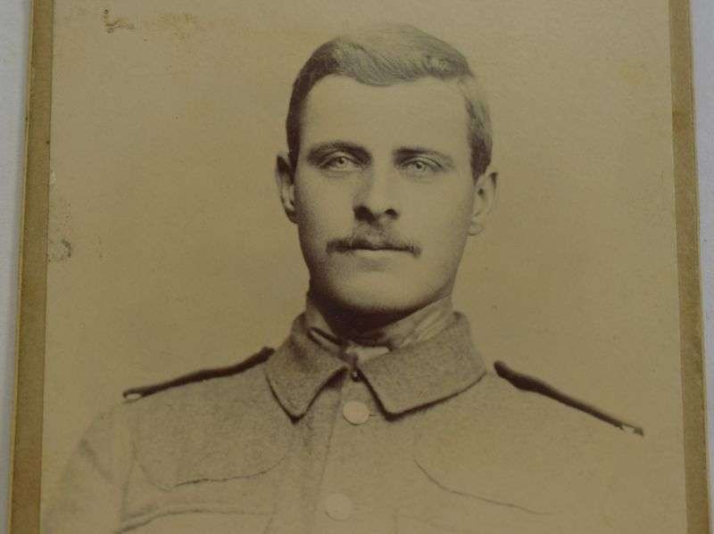 41 Original Small Photograph of Soldier, Taken Bloemfontein South Africa 1903 — image 5