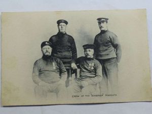 43 Original Early Poststcard Crew of the 'Sunbeam' Margate