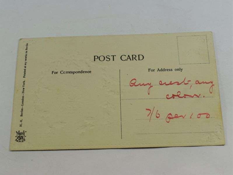 35 Excellent WW1 Army Service Corps Christmas Card Sales Sample — image 4