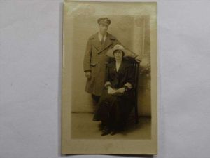 36 WW1 Photograph Post Card Injured Man & Girlfriend Royal …