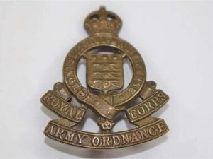 31 WW2 Royal Army Ordnance Corps Cap Badge