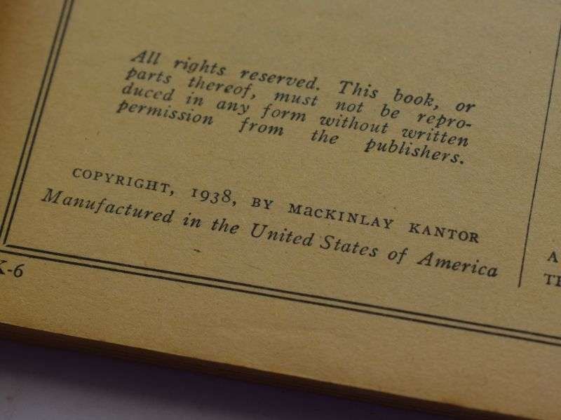 98 WW2 US Armed Forces Edition Book The Noise of Their Wings 1938 — image 3