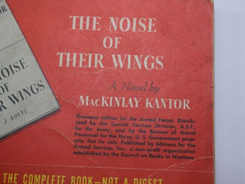 98 WW2 US Armed Forces Edition Book The Noise of Their Wings 1938 — image 7
