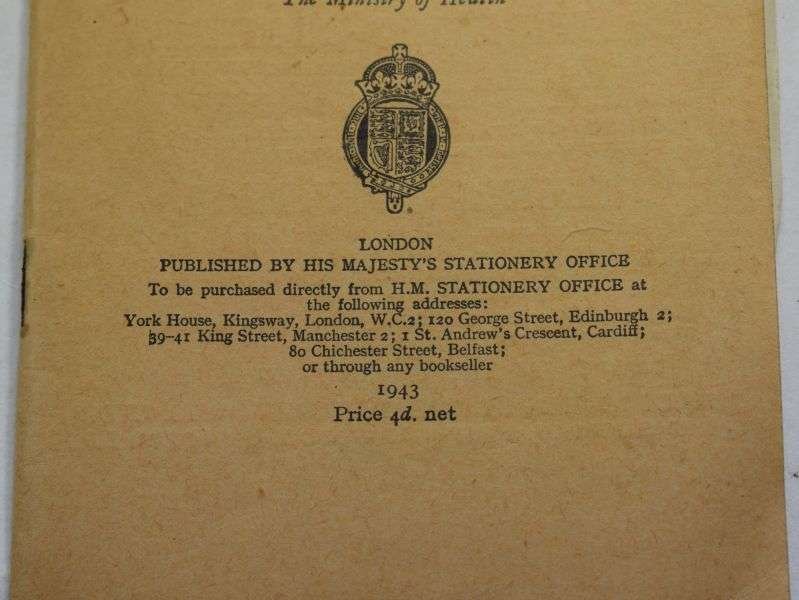 81 Original WW2 Air Raid Precautions Handbook No2 First Aid & Nursing Gas Casualties — image 5