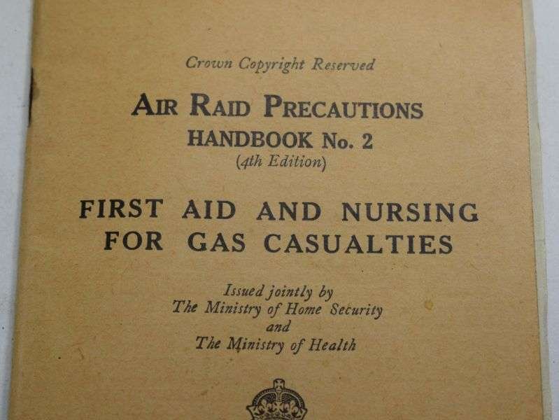 81 Original WW2 Air Raid Precautions Handbook No2 First Aid & Nursing Gas Casualties — image 6