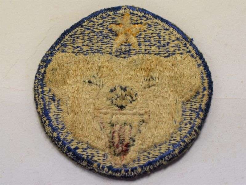 73 Original WW2 US Cloth Badge Alaska Defence — image 2