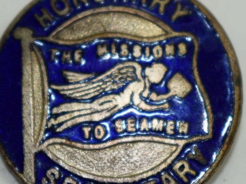 44 Original WW1 WW2 Honorary Secretary Mission To Seamen Pin Badge — image 3