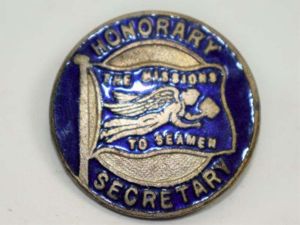 44 Original WW1 WW2 Honorary Secretary Mission To Seamen Pin …