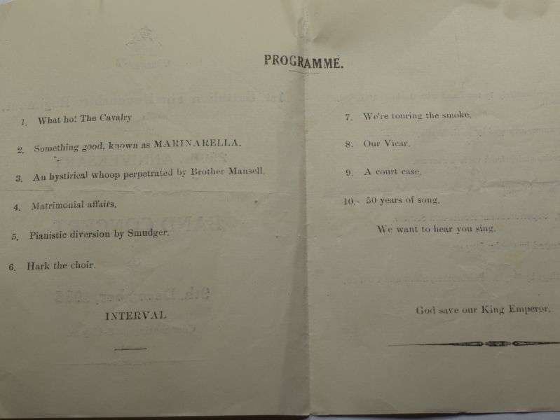 XX 1930s 1st Bn Devonshire Regiment 250th Anniversary Programme & Annual Ball Card Commemorating The Relief of Ladysmith 1900 — image 3