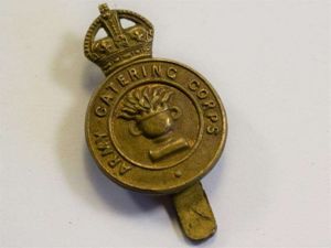 26 An Original WW2 Cap Badge The Army Catering Corps