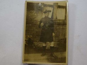 TT Original Small WW2 Photo of Sgt Major Jock MacHam, …
