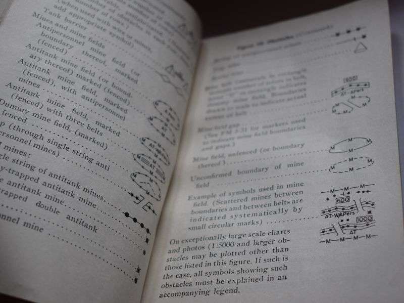 74 Original US Army & USAF Korean War Field Manual on Military Symbols FM 21-30, AFM 55-3 — image 4