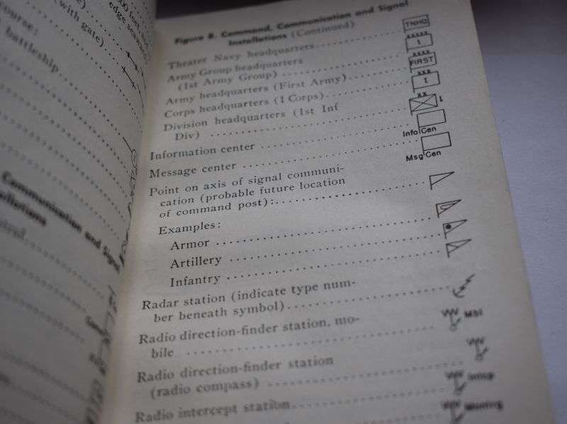 74 Original US Army & USAF Korean War Field Manual on Military Symbols FM 21-30, AFM 55-3 — image 5