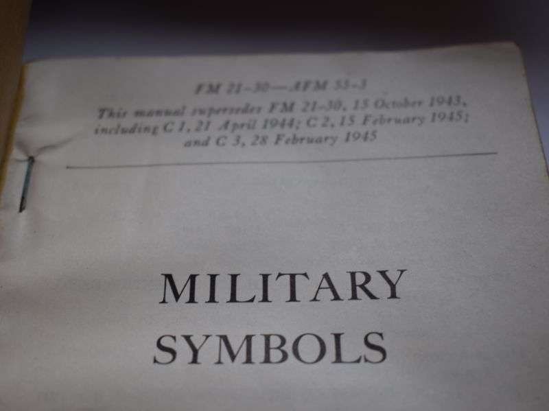 74 Original US Army & USAF Korean War Field Manual on Military Symbols FM 21-30, AFM 55-3 — image 8