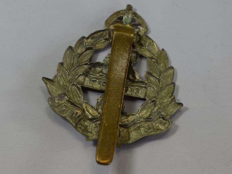 Original WW1 WW2 East Lancashire Bi-Metal Cap Badge — image 2